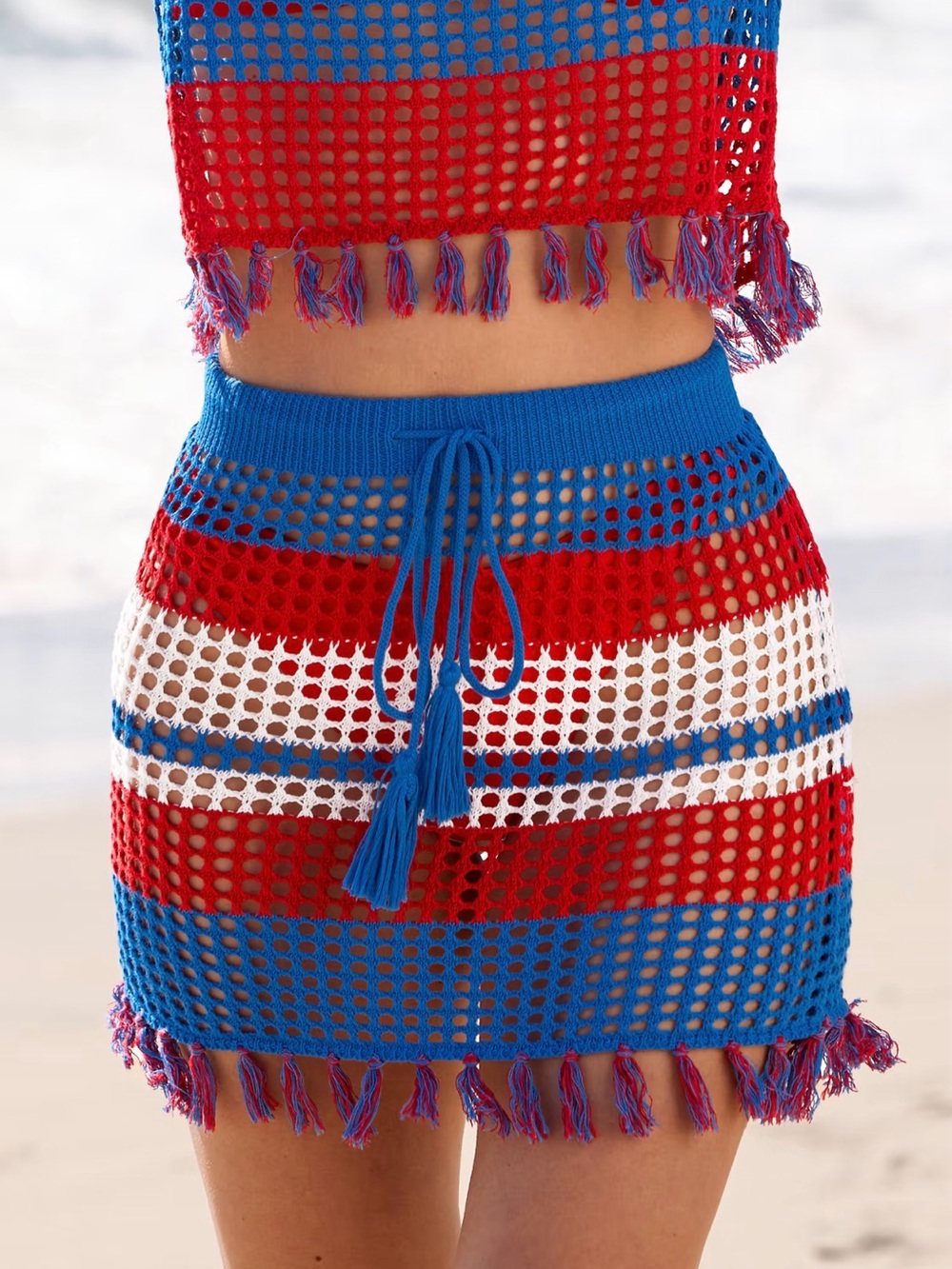 Cupshe True Feeling Striped Cover-Up Sarong